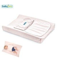 Babyjem Silinebilir Yapışkanlı Yıkanabilir 49x70 cm Alt Açma Minderi Ekru