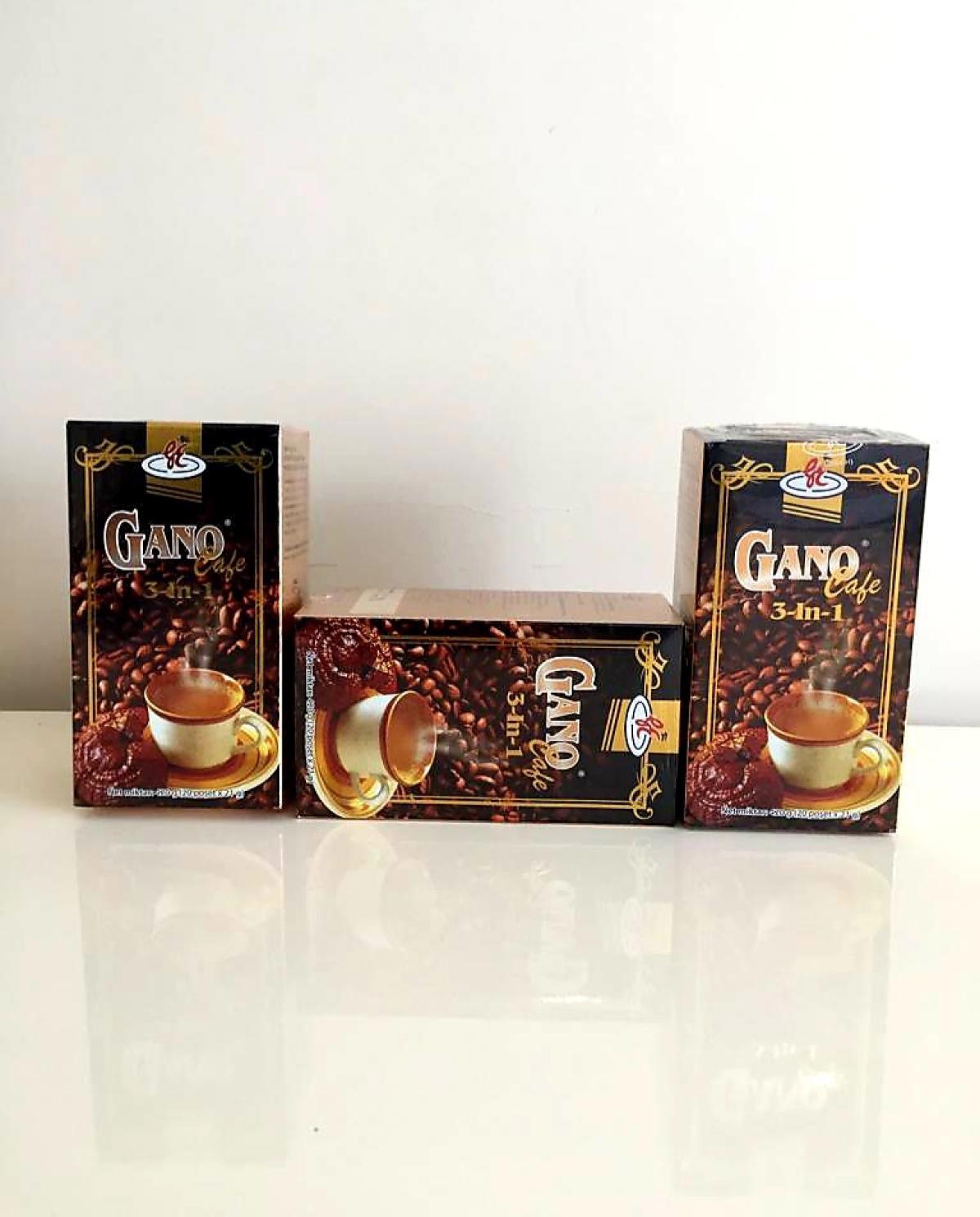 Gano Excel Cafe 3'ü 1 Arada 3 Adet Hazır Kahve