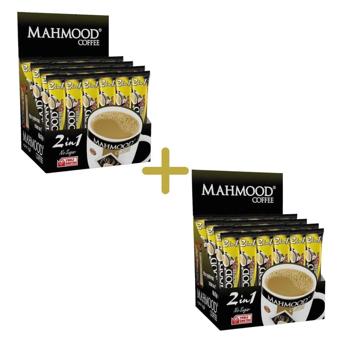 Mahmood Coffee 2'si 1 Arada Sade 10 gr 96 Adet Hazır Kahve