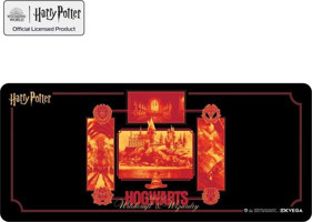 Exvega Harry Potter Hogwarts 90x40 mm XXL Gaming Mousepad Siyah-Turuncu