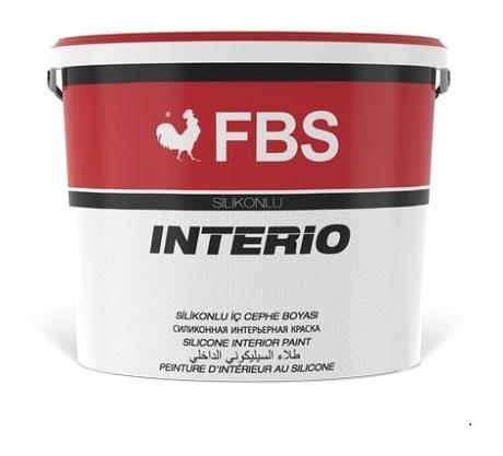 Fbs Interio Su Bazlı Silikonlu Mat İç Cephe Boyası 3.5 lt Antrasit Gri ral