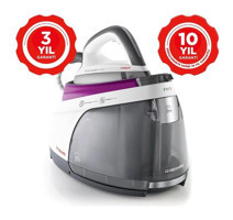 Polti XM80R La Vaporella 2350 W 7 bar Alüminyum Tabanlı Şok Buharlı Kazanlı Ütü Mor