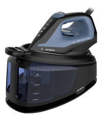 Kumtel HSS-01 2400 W Seramik Tabanlı Şok Buharlı Kazanlı Ütü Mavi - Siyah