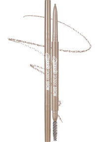 Peripera Speedy Skinny 08 Çift Taraflı Fırçalı Kaş Kalemi Taupe Beige