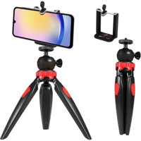 Coverzone Masaüstü 4 Kademeli Telefon Ball Head Tripod