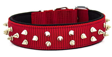 Doggie 52-60 cm Ayarlanabilir Boyun Köpek Tasması Kırmızı