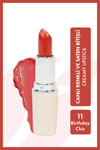 Farmasi Creamy 11 Birthday Chic Kalıcı Parlak Krem Ruj