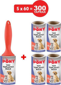 Pony 5 Adet Tüy Toplama Rulosu