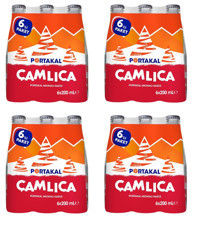 Çamlıca Portakallı Şişe Gazoz 24x200 ml