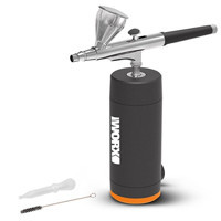 Worx Wx742.9 500 lt 0.4 mm Alttan Depolu Akülü Akülü Boya Tabancası