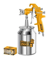 Ingco ASG3105 1 lt 1.8 mm Alttan Depolu Aküsüz Havalı Boya Tabancası