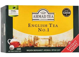 Ahmad Tea English Tea No1 Demlik Poşet Çay 100'lü 320 G