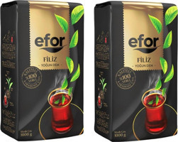 Efor Filiz Çay 1 Kg 2Li Set - Dökme Filiz Siyah Çay