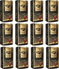 Efor Platinum Siyah Dökme Çay Özel Seri 1.000 Gr X 12 Adet