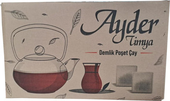 Ayder Timya Siyah Demlik Poşet Çay 6000 Gr.
