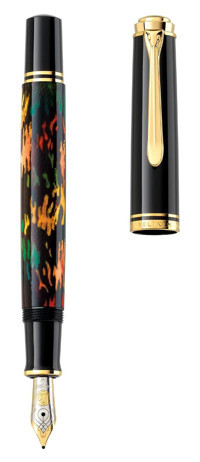 Pelikan M600 Çelik Doldurulabilir M Siyah Dolma Kalem