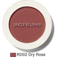 The Saem Single Dry Rose Işıltılı Toz Allık