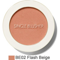 The Saem Single Flash Beige Işıltılı Toz Allık