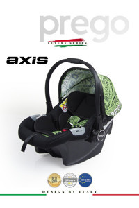 Prego Axis 3 Kademeli Ana Kucağı Yeşil
