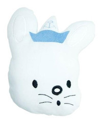 Aybi Baby Fisher Rabbit Pamuklu Yıkanabilir Beyaz Emzirme Yastığı