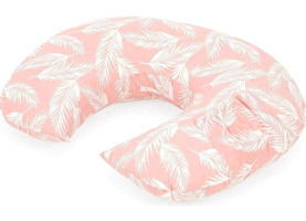 Moje MJ-309 Elyaf Sırt Destekli Yıkanabilir Pembe Emzirme Yastığı