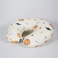 Dear Deer Love Pumpkin Elyaf Sırt Destekli Yıkanabilir Antrasit Emzirme Yastığı