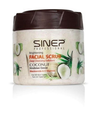 Sinep Proffessional Hindistan Cevizi Krem Kavanoz Yüz Peelingi 400 ml
