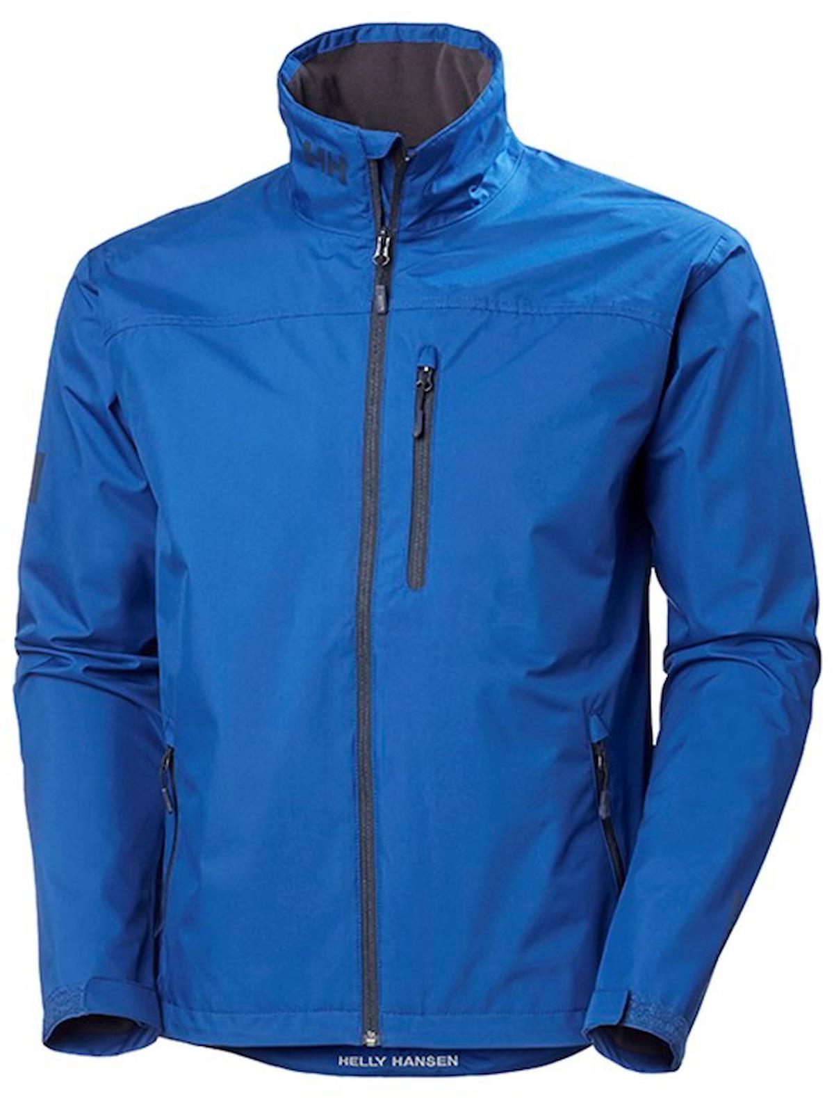 Hell Hansen Crew Hooded Midlayer Softshell Gore Tex Su Geçirmez Fermuarlı Polyester Erkek Outdoor Mont Mavi
