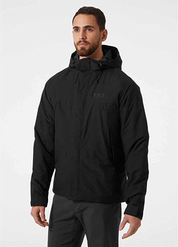 Hell Hansen Banff Softshell Gore Tex Su Geçirmez Fermuarlı Polyester Erkek HHA.990 Outdoor Mont Siyah