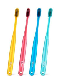 Silva Nano 4'lü Kapaklı Orta Manuel Diş Fırçası Çok Renkli