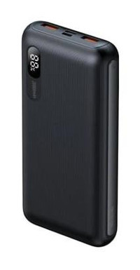 Mcdodo MC-4351 20000 mAh Dijital Göstergeli Micro USB & USB & Type C Powerbank Siyah