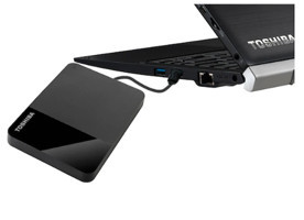 Toshiba Canvio HDTB320EK3AA 2 TB 2.5 inç USB Type C USB 3.2 Taşınabilir SSD Siyah