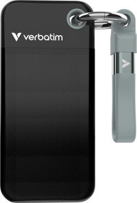 Verbatim Pocket 1 TB USB Type C USB 3.2 Gen 2 Taşınabilir SSD Gri