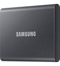 Samsung T7 2 TB 2.5 inç USB Type C USB 3.2 Gen 2 Taşınabilir SSD Gümüş