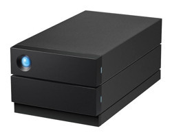 Lacie 2Big STHJ28000800 28 TB USB Type C USB 3.1 Taşınabilir SSD Siyah