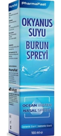 Pharma Fast İzotonik Okyanus Suyu Tekli Burun Spreyi 100 Ml