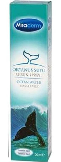 Miraderm Okyanus Suyu Tekli Burun Spreyi 100 Ml
