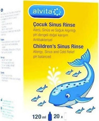 Alvita Okyanus Suyu Tekli Burun Spreyi 120 Ml