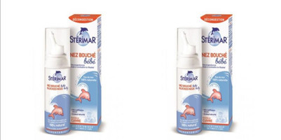Sterimar Blocked Nose Baby Hipertonik Deniz Suyu 2'li Burun Spreyi 100 Ml