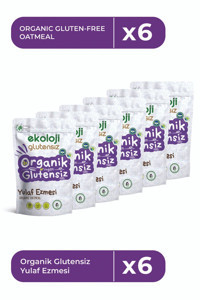 Ekoloji Vegan Glutensiz Sade Yulaf Ezmesi 6x300 gr