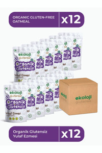 Ekoloji Vegan Glutensiz Sade Yulaf Ezmesi 12x300 gr