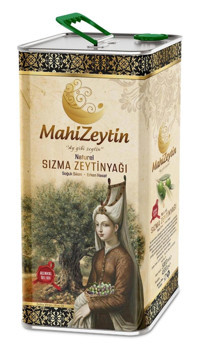 Mahizeytin Soğuk Sıkım Teneke Sızma Zeytinyağı 5 lt