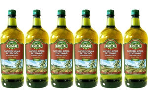 Kristal Soğuk Sıkım Organik Polifenolsüz Olgun Hasat Pet Sızma Zeytinyağı 6x2lt