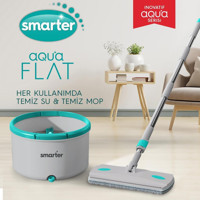 Smarter Aqua Flat 2'li Temizlik Seti Gri