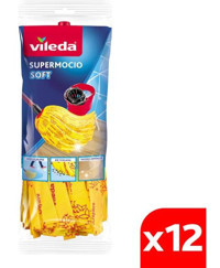 Vileda Supermocio Soft 12'li Yedek Sarı