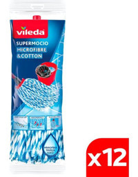 Vileda SuperMocio 12'li Yedek Paspas Mavi