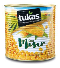 Tukaş Konserve Mısır 2.7 kg