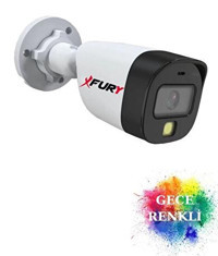 Fury FR-5515 Analog 1 Kameralı Gece Görüşlü Zoom İç Dış Mekan Kablolu Güvenlik Kamerası