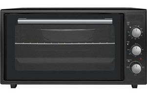 GL General GLSF 45630S 45 lt Izgaralı Dikdörtgen Fanlı Mini Fırın Siyah