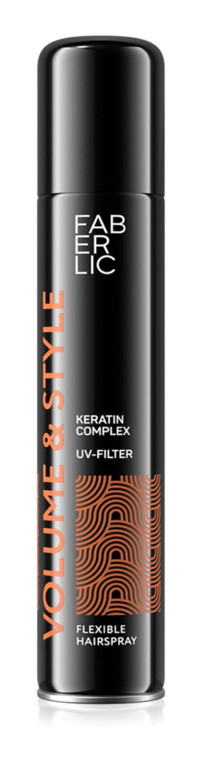 Faberlic Volume Style Dolgunlaştırıcı/Hacim Keratinli Güçlü Saç Spreyi 200 ml